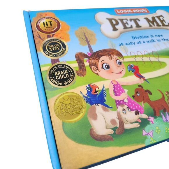 Logic Roots Pet Me STEM Board Game Learning Division Math 2-4 Players 7 Yrs + - Picture 4 of 8